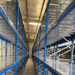 long span racking installation in UAE